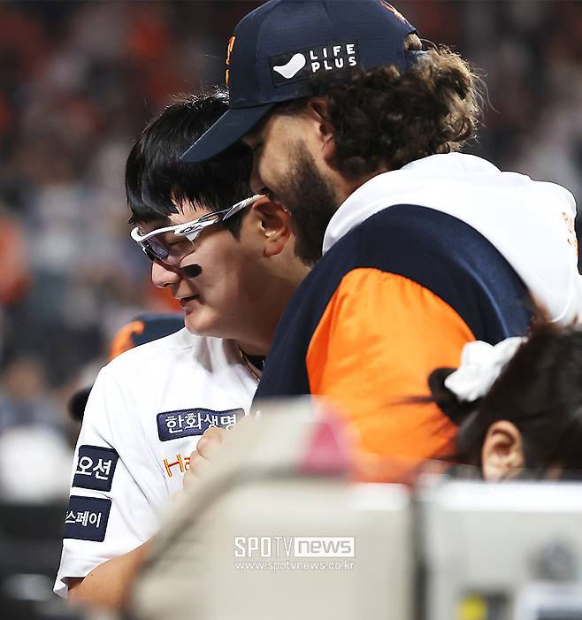 ▲ 폰세 김서현 ⓒ곽혜미 기자