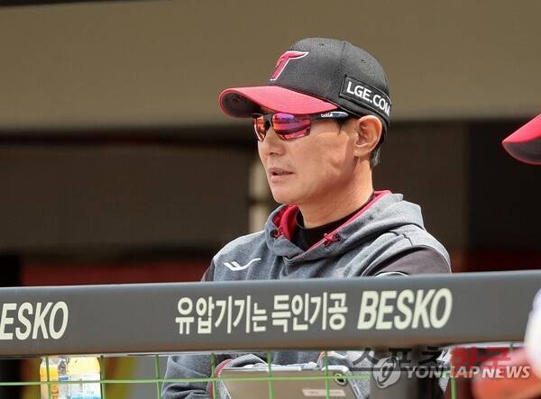 염경엽 LG 감독. ⓒ연합뉴스