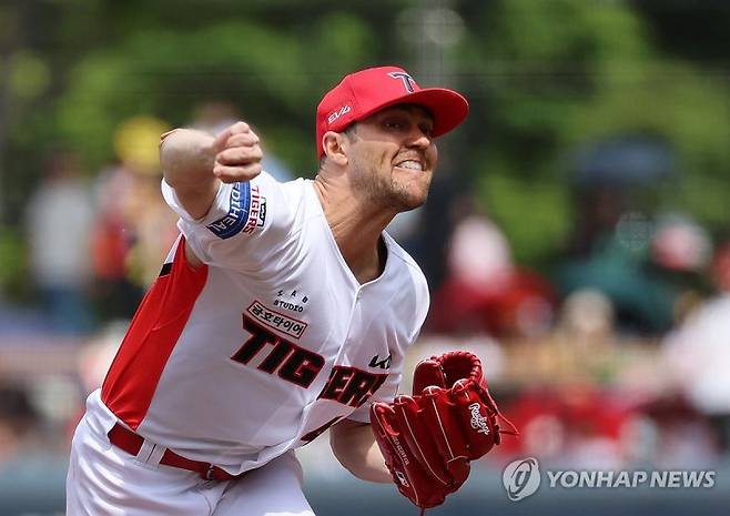 5월 4일 선발출격하는 제임스 네일.연합뉴스
