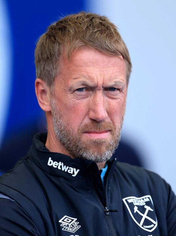 ▲ 웨스트햄 유나이티드 그레이엄 포터 감독은 토트넘 홋스퍼의 유로파리그 결승 진출을 기원했다가 팬들의 비판에 직면했다. ⓒ연합뉴스/REUTERS/EPA