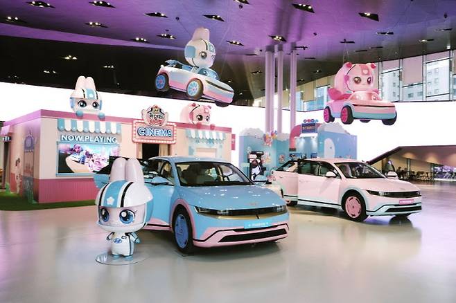 현대 모터스튜디오 고양에서 진행하는 ‘유스 어드벤처’ 현장 사진. (사진=에스에이엠지엔터테인먼트)