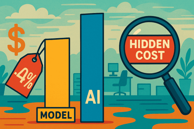 앤트로픽이 오픈AI보다 40% 낮은 모델 사용료를 책정했지만 전체 비용은 더 높은 것으로 나타났다. (사진=챗GPT)