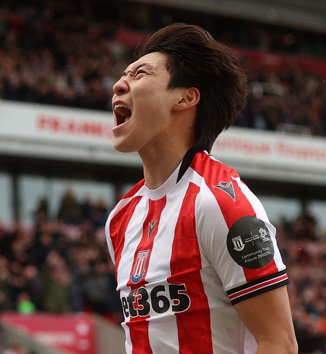 스토크 시티 배준호. Getty Images