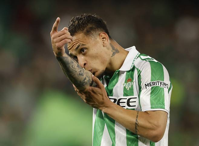 레알 베티스 안토니. <저작권자(c) 연합뉴스, 무단 전재-재배포, AI 학습 및 활용 금지>