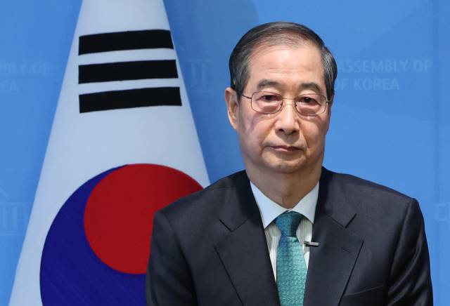 한덕수 무소속 대선 예비후보. 연합뉴스