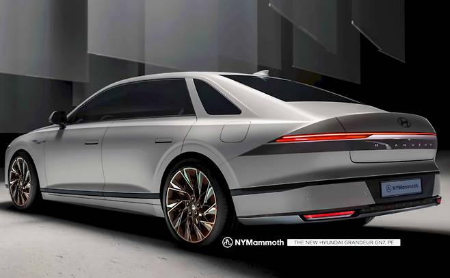 현대차 그랜저 페이스리프트 (출처: 뉴욕맘모스)