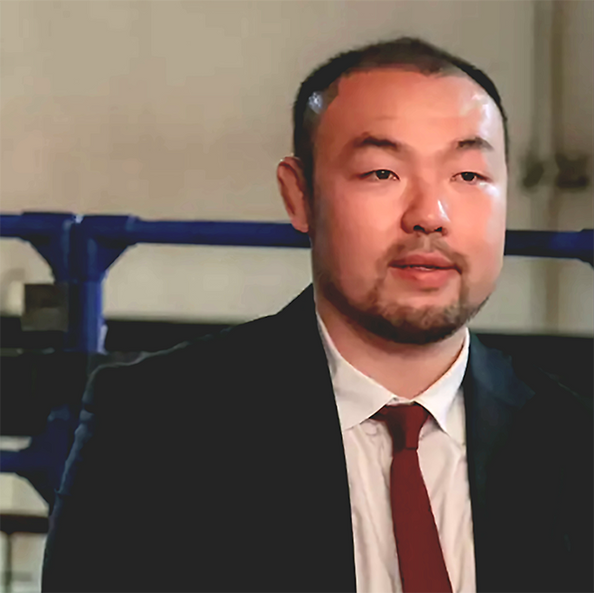 2023년 9월 일본 도쿄 고라쿠엔홀 블랙컴뱃 8 이둘희 해설위원. 사진=이데아 파라곤