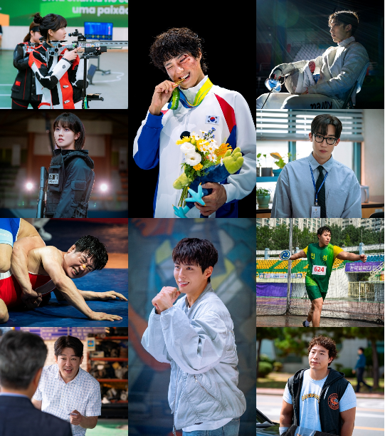 ‘굿보이’ 측이 ‘굿벤져스’의 찬란했던 국가대표 시절과 국가대표 특채 형사가 된 현재의 ‘비포 앤 애프터’ 스틸컷을 최초 공개했다.사진=SLL, 스튜디오앤뉴, 드라마하우스스튜디오 제공