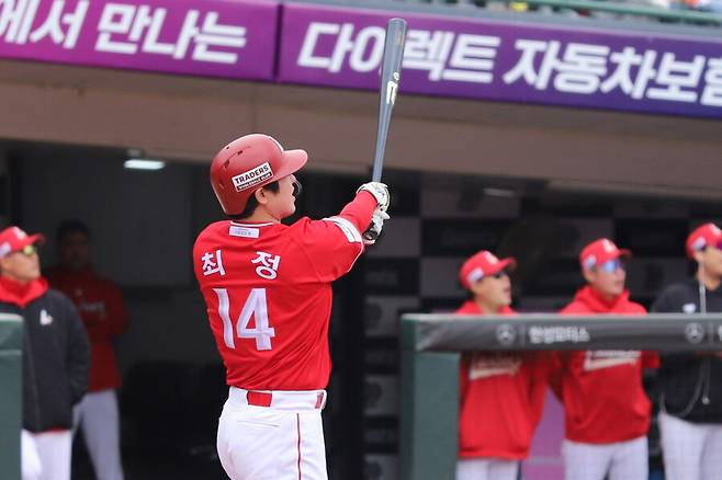 ▲ 최정 ⓒSSG 랜더스