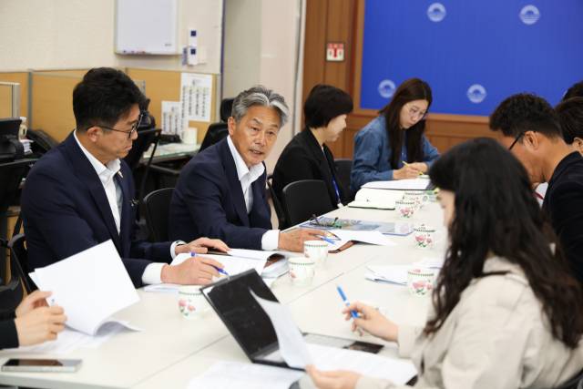 김해시가 가야유원지 민간 업체 특혜 의혹과 관련해 7일 브리핑을 갖고 이를 해명했다. 김해시 제공