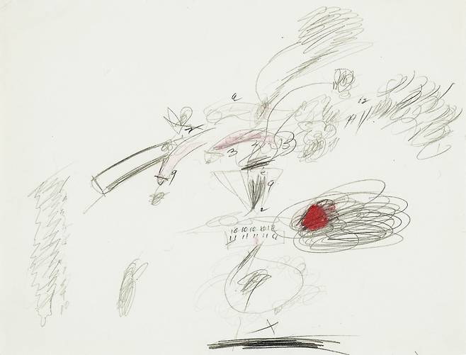 Untitled (1960–1961), Cy Twombly, 사진제공: The Shin Collection