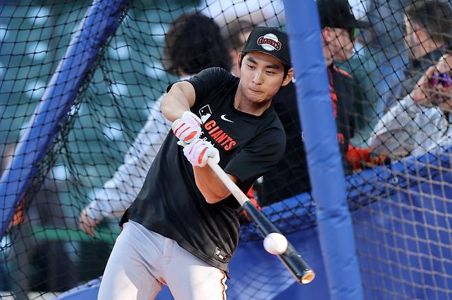 샌프란시스코 자이언츠 이정후가 시즌 4호 홈런을 터뜨렸다. AFP연합뉴스