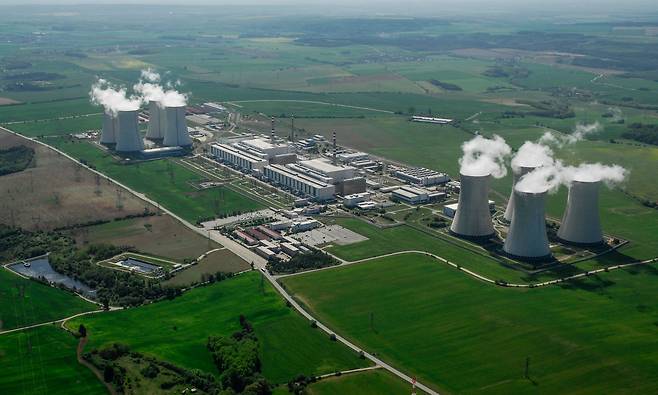 체코 신규원전 예정부지인 두코바니 원전단지 전경. /한국수력원자력