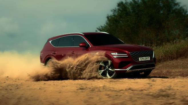 제네시스 브랜드 기술 홍보 영상 '테크놀로지 바이 제네시스'의 장면ⓒ제네시스