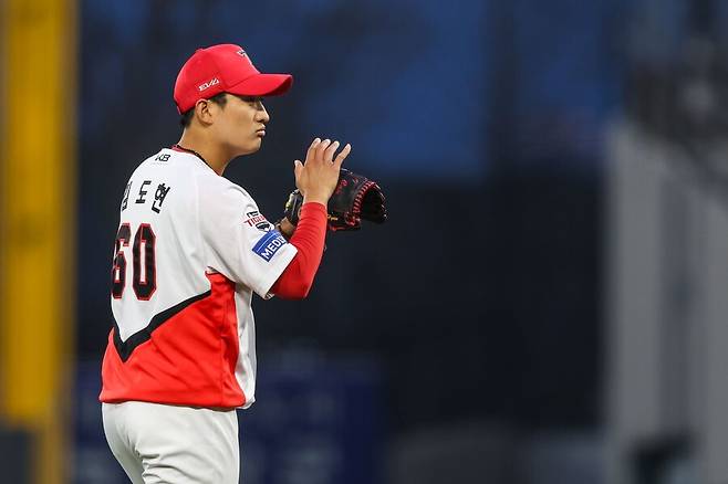 ▲ 김도현은 올 시즌 7경기에서 평균자책점 3.10을 기록하며 기대 이상의 투구를 이어 가고 있다 ⓒKIA타이거즈