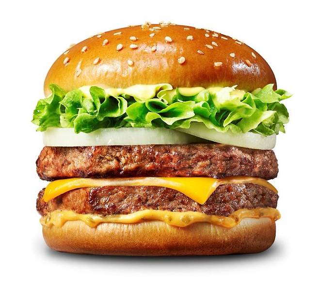 NBB어메이징 더블 버거ⓒ신세계푸드