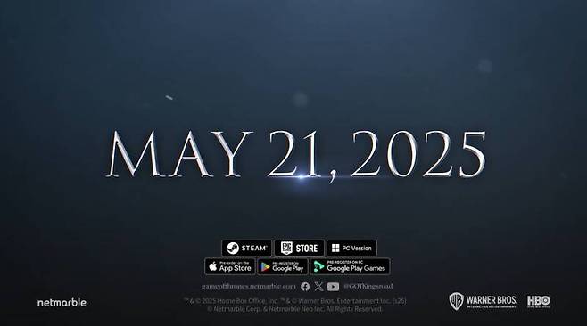 왕좌의게임: 킹스로드 5월 21일 출시