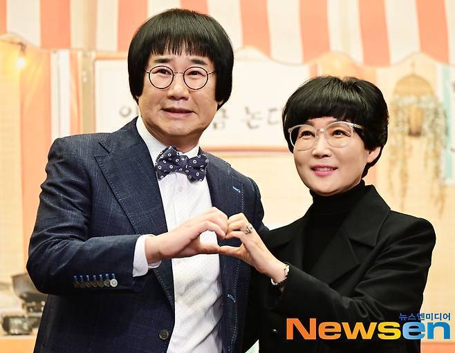 왼쪽부터 최양락, 팽현숙 부부/뉴스엔DB