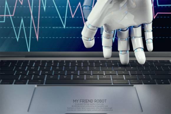 인공지능 이미지. 아이클릭아트