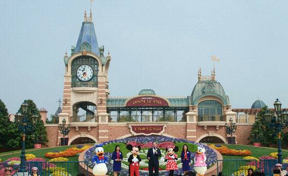 중국 상하이 디즈니랜드. (사진=뉴시스)