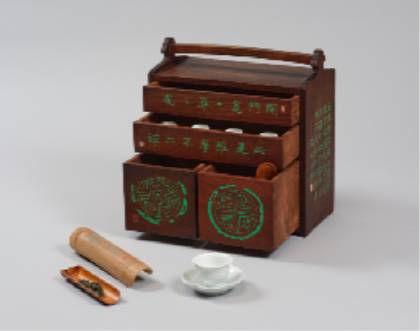 휴대용 다기함/사진제공=김포다도박물관