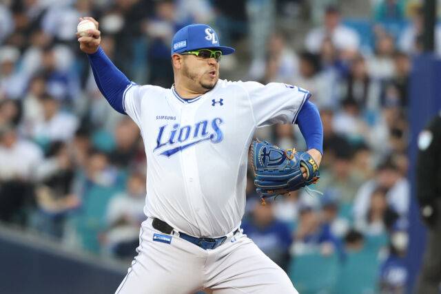 삼성 라이온즈 아리엘 후라도./삼성 라이온즈