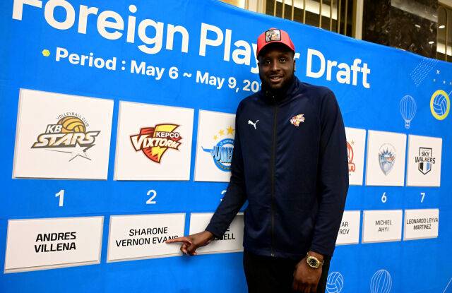 한국전력 에반스./KOVO