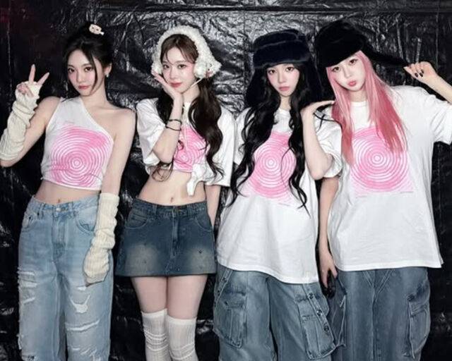 '에스파'는 8일 SMTOWN 콘서트를 위해 멕시코로 출국했다. / '에스파' SNS 캡처