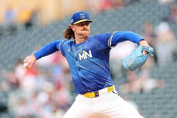 샌프란시스코 타선은 미네소타 선발 크리스 패댁을 제대로 공략하지 못했다. 사진= Getty Images/AFP= 연합뉴스 제공