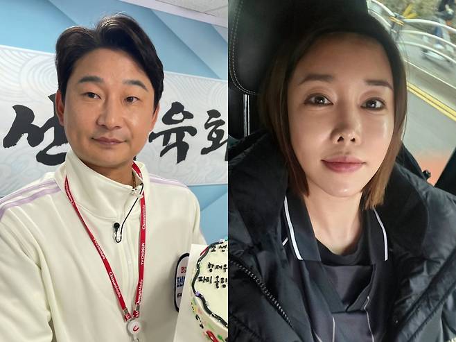 이천수와 심하은. 인스타그램 캡처.