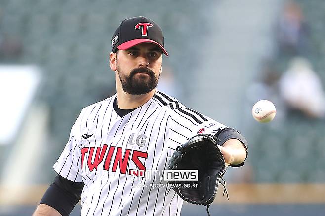 ▲ 신시내티와 마이너리그 계약을 하고 메이저리그 복귀를 노리고 있는 아담 플럿코 ⓒ곽혜미 기자