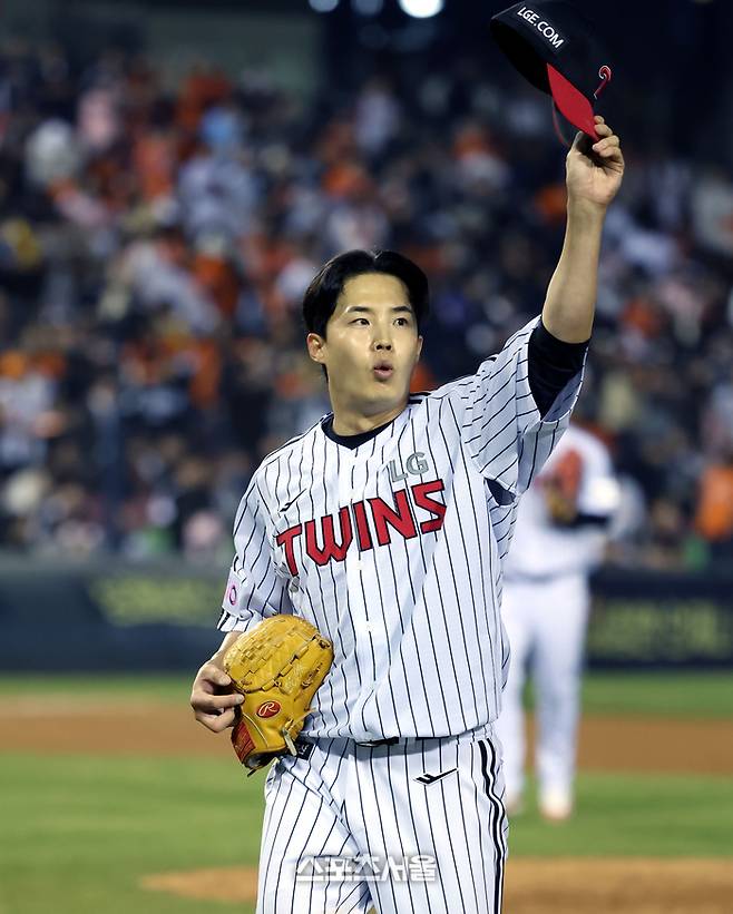 올시즌 임찬규는 매 경기 호투를 펼친다. 안정적이다. 이닝이터의 면모도 갖췄다. 잠실 | 최승섭기자 thunder@sportsseoul.com