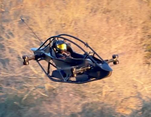 전기 수직이착륙기 젯슨 원(Jetson One) / 유튜브 @Jetsonaero 영상 캡처