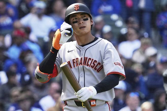 ▲ 이정후는 좋았을 때 타격감을 회복해야 하는 과제가 생겼다. ⓒ연합뉴스/AP