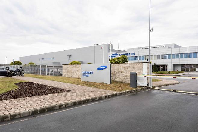 삼성SDI 헝가리 법인 전경. (사진=삼성SDI)