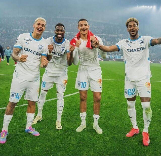 마르세유에서 성공을 거두었지만 퇴출 위기에 몰린 그린우드./소셜미디어