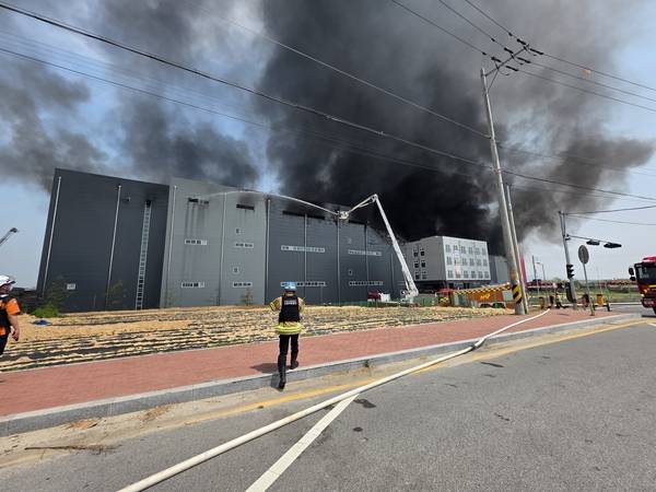 화재 현장./ 경기도소방재난본부 제공