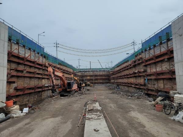 제주시지역에서 진행된 대형 건설공사 현장 사진. 사진은 기사와 관계 없음.