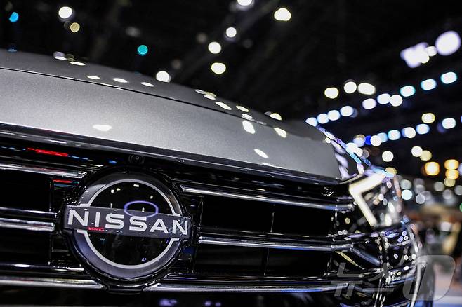 방콕 국제 모터쇼에 출품된 닛산의 한 자동차. 2025.3.24 ⓒ 로이터=뉴스1 ⓒ News1 강민경 기자