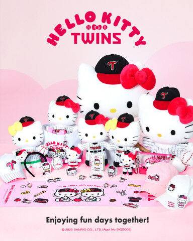 헬로키티 콜라보 상품 패밀리컷 ./LG 트윈스