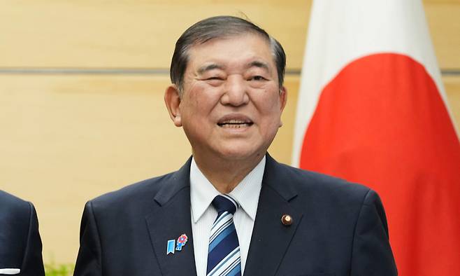 이시바 시게루 일본 총리. AP통신 캡처