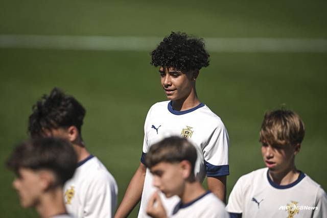 호날두 주니어(가운데). /AFPBBNews=뉴스1