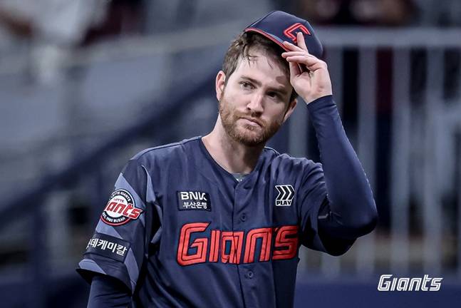 반즈. /사진=롯데 자이언츠