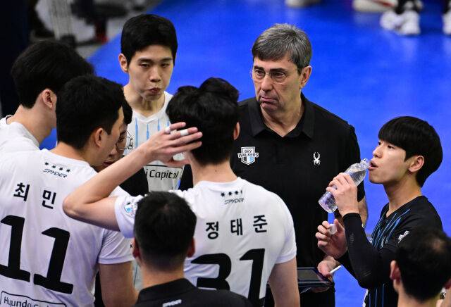 블랑 현대캐피탈 감독./KOVO