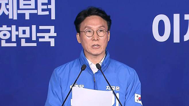 더불어민주당 김민석 상임공동선대위원장 기자간담회