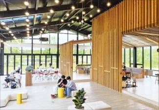 전남 순천시 순천만국가정원에 자리한 워케이션 센터. /전라남도 제공