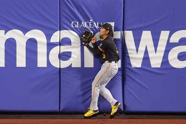 배지환은 중견수에서도 좋은 수비 보여줬다. 사진= Brad Penner-Imagn Images= 연합뉴스 제공