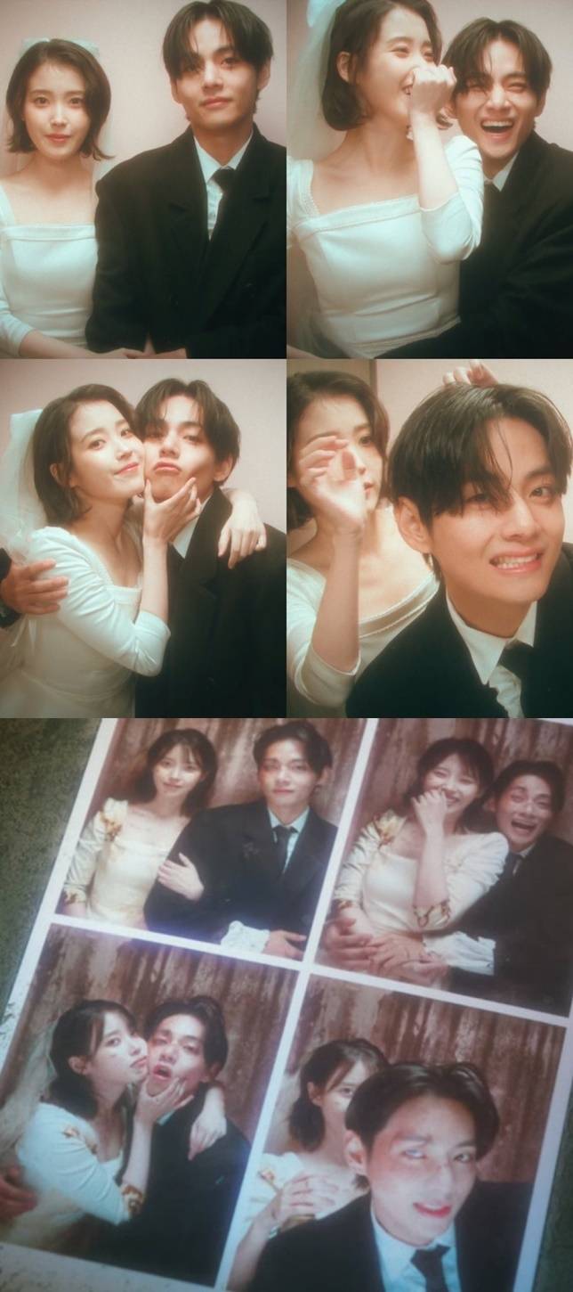 가수 아이유 뮤직비디오 캡처