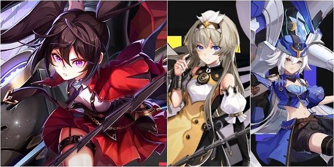 ▲ 기본 직업인 '인형사'와 상위 직업 '가드리퍼', '블레이드'