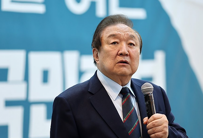 정대철 헌정회장. 연합뉴스